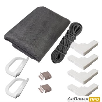 Ремкомплект для сборки и ремонта москитной сетки №3 Белый