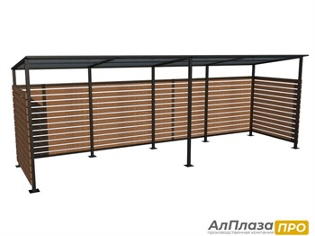 Контейнерная площадка ТБО "FORESTER LITE" (4 контейнера)