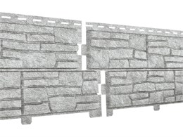 Фасадные панели Stone House Сланец Светло-серый
