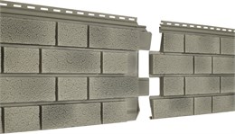 Фасадные панели Stone House S-Lock Клинкер Балтик Цемент