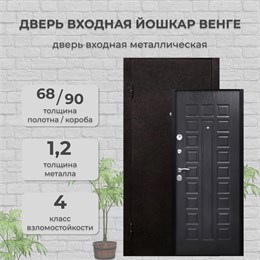 Дверь входная Йошкар Венге