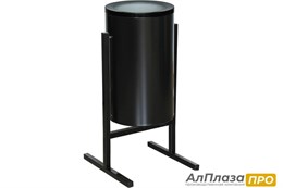 Урна уличная СЛ2-250, черная, 25 литров