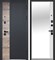 Дверь входная Luxor 2МДФ Дуб Вертикаль Зеркало Сатин Черный/Эмалит Белый 9665 - фото 30959 Дверь входная Luxor 2МДФ Дуб Вертикаль Зеркало Сатин Черный/Эмалит Белый 9665 - фото 30959