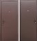 Дверь входная СтройГост 5 Внутреннее открывание Медный Антик/Медный антик 9789