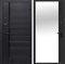 Дверь входная 7,5 см. Черное Зеркало Сатин Черный/Сатин Черный 10385