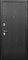 Дверь входная 9см ПРОдевять Букле Графит / Белый матовый 11019