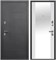 Дверь входная Консул Эмалит Белый Зеркало Ferroni (960 мм, Левая) 9812-960L