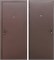 Дверь входная СтройГост 5 Внутреннее открывание Медный Антик/Медный антик (860 мм, Левая) 9789-860L
