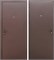 Дверь входная СтройГост 5 Внутреннее открывание Медный Антик/Медный антик (960 мм, Правая) 9789-960R