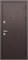 Дверь входная Толстяк Букле Шоколад Дуб пацифик (860 мм, Правая) 9699-860R
