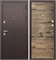 Дверь входная Толстяк Букле Шоколад Дуб пацифик (860 мм, Левая) 9699-860L