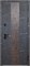 Дверь входная Luxor 2МДФ Стоун (960 мм, Правая) 9666-960R
