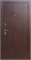 Дверь входная ГАРДА mini Медный Антик/Медный Антик (960*1800 мм, Левая) 9652-960-1800L