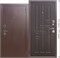 Дверь входная ГАРДА mini Медный Антик/Венге (860*1800 мм, Левая) 9651-860-1800L