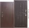 Дверь входная ГАРДА mini Медный Антик/Венге (960*1800 мм, Левая) 9651-960-1800L