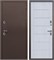 Дверь входная 11 см. ISOTERMA Медный антик/Астана милки (960 мм, Правая) 9644-960R