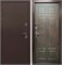 Дверь входная 11см Протерма Антик медь, Тиковое дерево (860 мм, Правая) 10994-860R