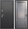 Дверь входная Толстяк Букле Черный/Ясень Графит Эмаль (960 мм, Левая) 10382-960L