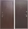Дверь входная Гарда ППС Металл/Металл Медный Антик (960 мм, Левая) 10371-960L