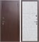 Дверь входная Термо Сибирь Антик Медь/Бетон Снежный (960 мм, Левая) 10139-960L