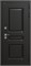 Дверь входная Nord Termo Букле Черный, Сосна Белая (960 мм, Правая) 11637-960R